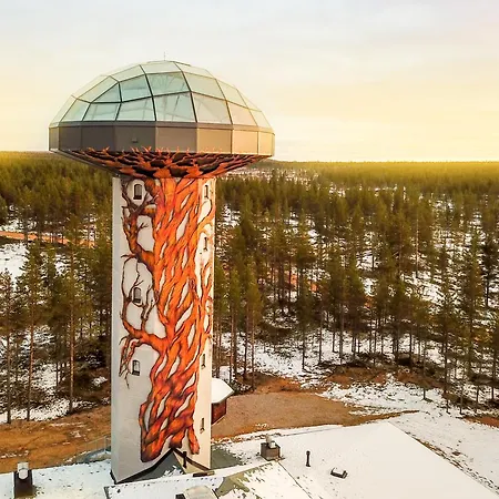 酒店 卡克斯劳塔宁阿克蒂克度假酒店 - 圆顶小屋和小木屋 萨利色尔卡