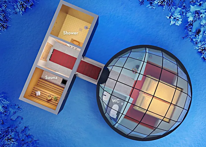 カクシラウッタネン 北極リゾート イグルー&シャレー ホテル